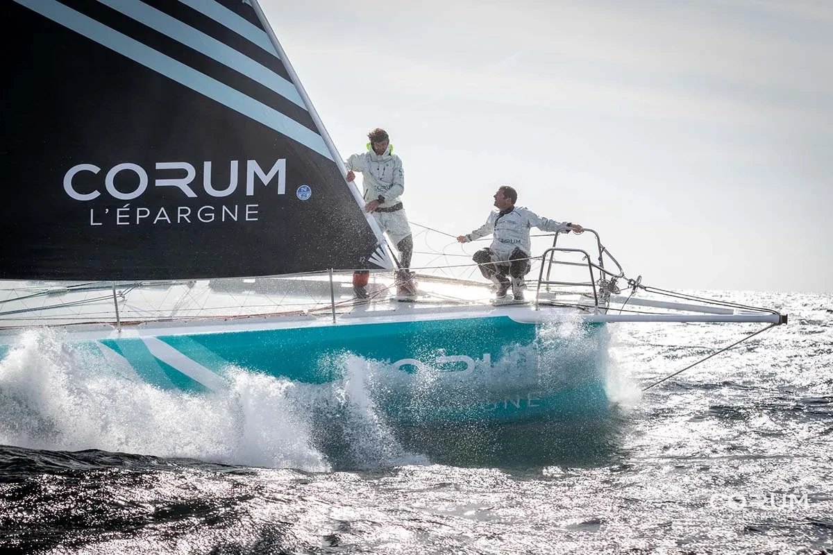 Transat Jacques Vabre - Jean Le Cam et Nicolas Troussel - © Eloi Stichelbaut / CORUM L’Épargne